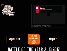 Tablet Screenshot of battleoftheyear.de